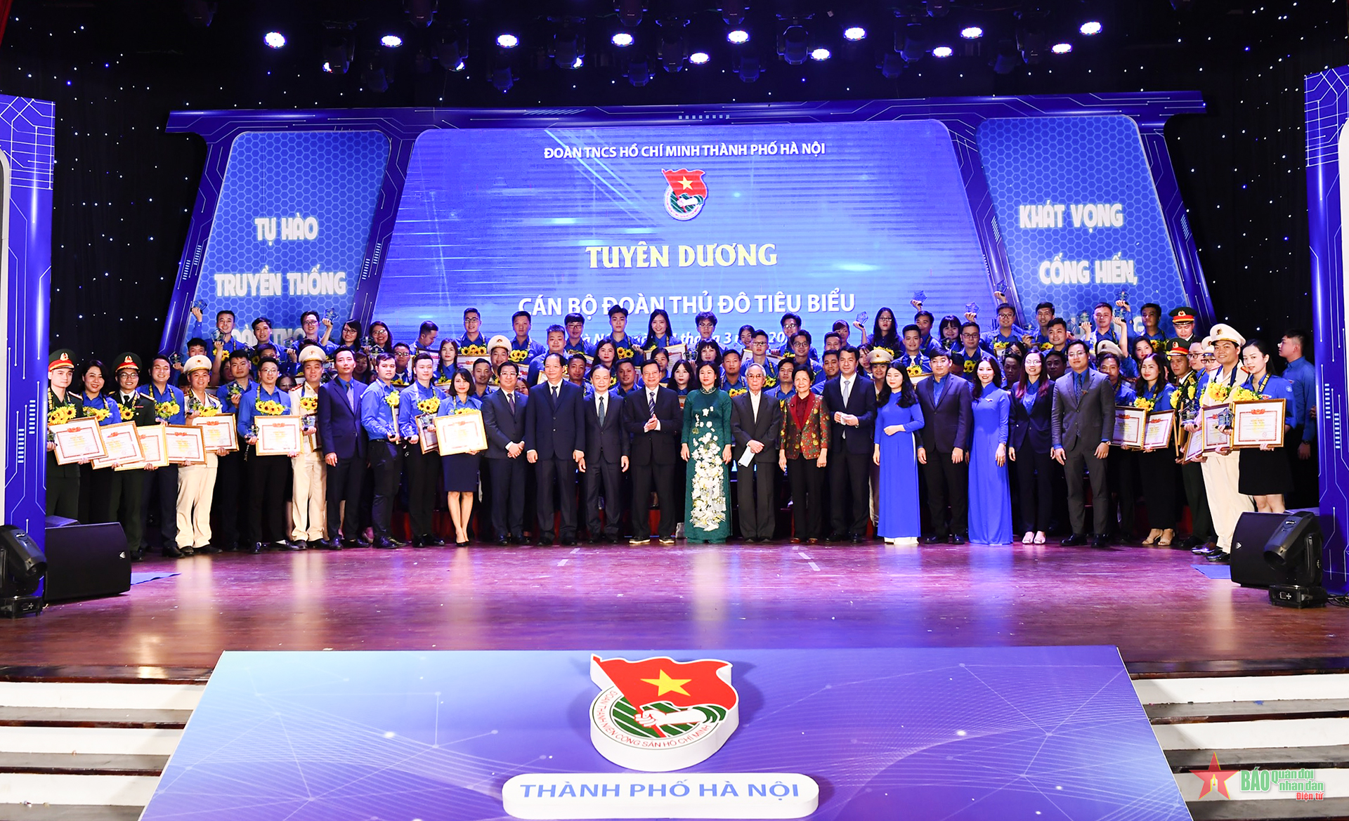 Tuyên dương cán bộ đoàn Thủ đô tiêu biểu năm 2021